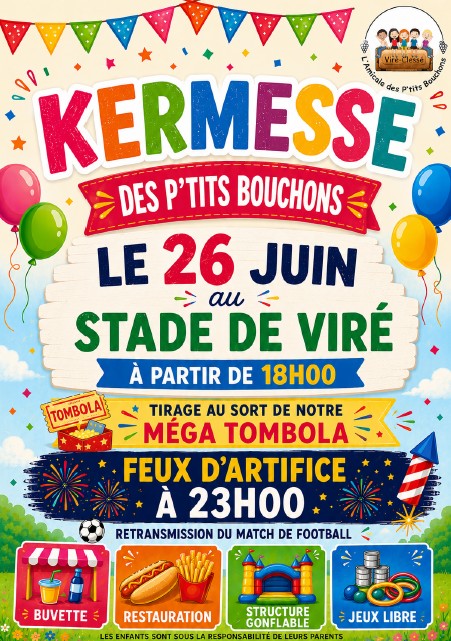 Kermesse P'tits bouchons 2026